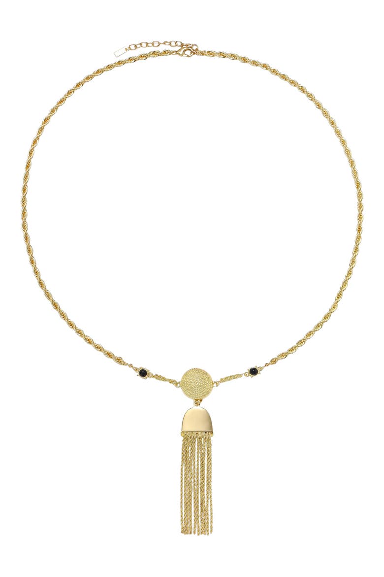 Free Spirit Tassel Pendant Necklace, Main, color, GOLD