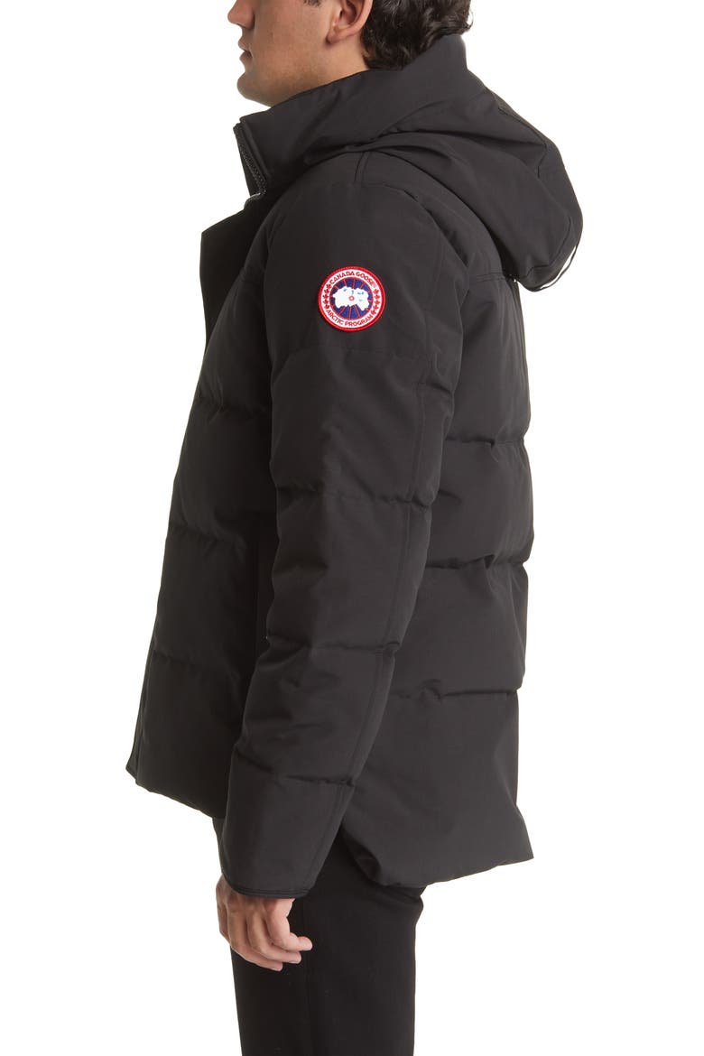 Macmillan Water Repellent 625 Fill Power Down Parka, Alternate, color, BLACK