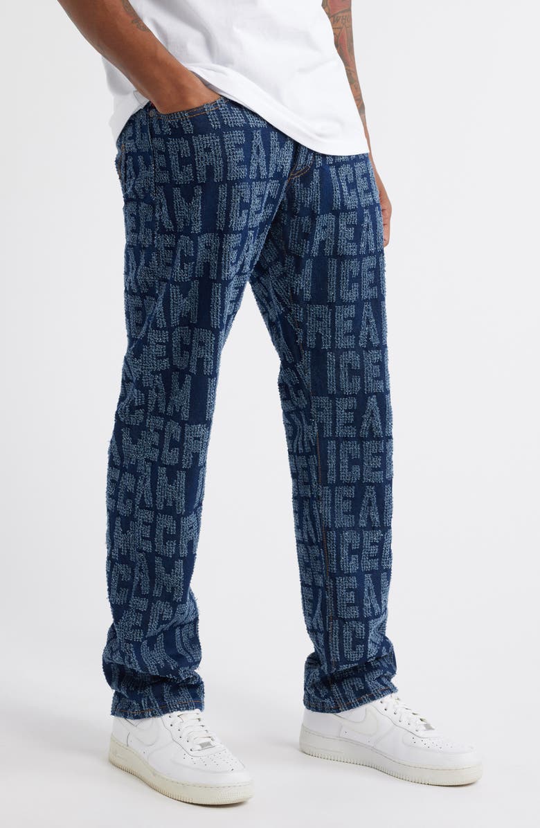 ICECREAM Sweet Tooth Fil Coupé Jeans, Alternate, color, Blue Moon