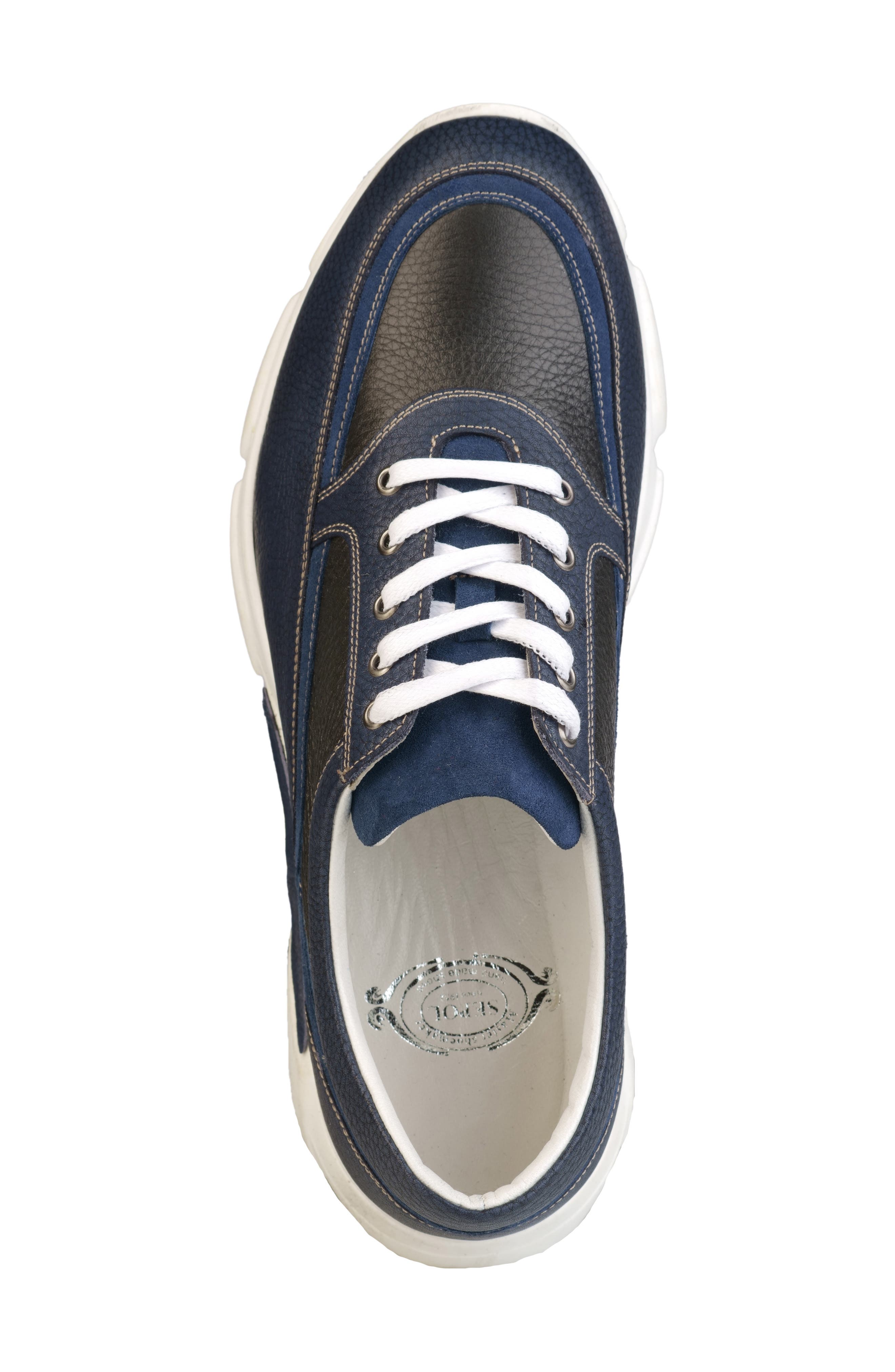 SEPOL Sciccoso Leather Sneaker, Alternate, color, 