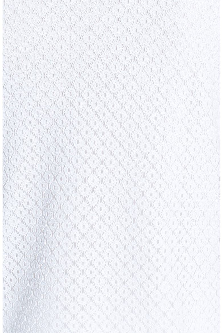 Mesh Inset Lace Tee, Alternate, color, WHITE