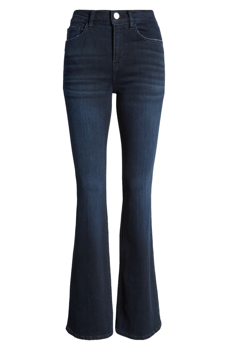 FRAME Le High Waist Flare Jeans, Alternate, color,