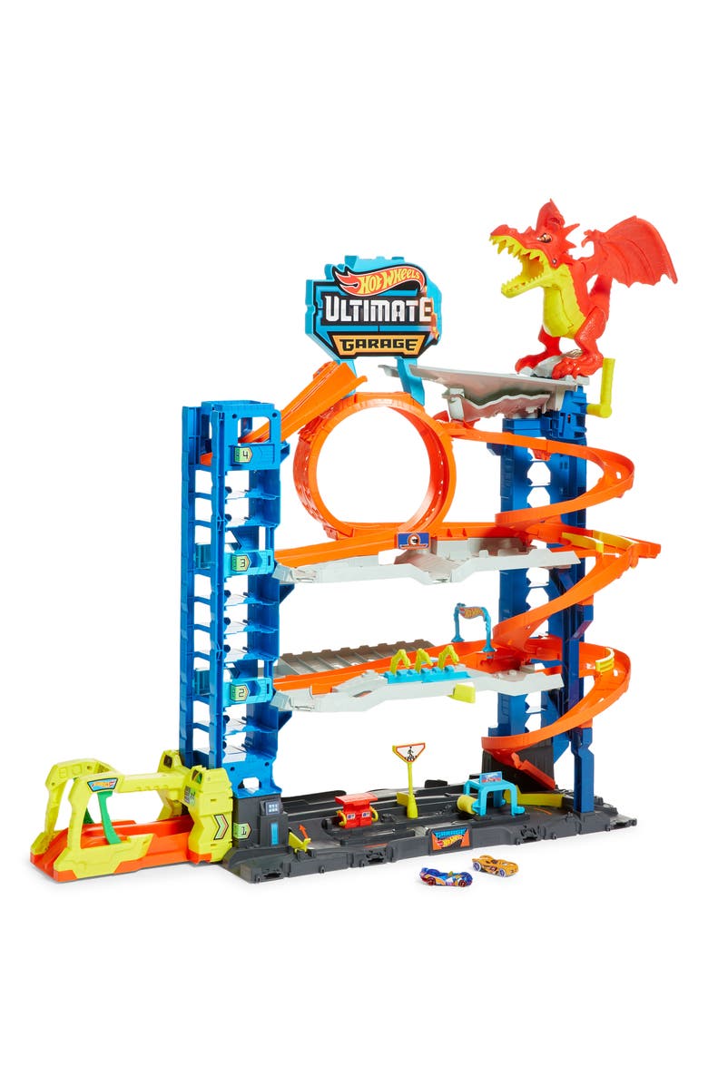 Mattel Hot Wheels<sup>®</sup> 25-Piece City Garage Drag, Alternate, color, 