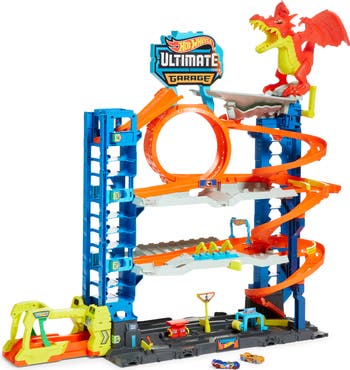 Hot Wheels<sup>®</sup> 25-Piece City Garage Drag