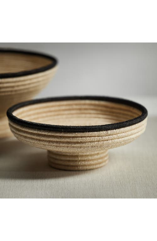 Zodax Matera Coiled Footed Bowl In Multi
