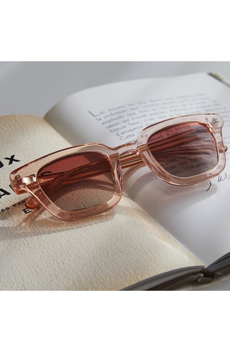 French Kiwis Eyewear Ysée Sunglasses, Alternate, color, Pink