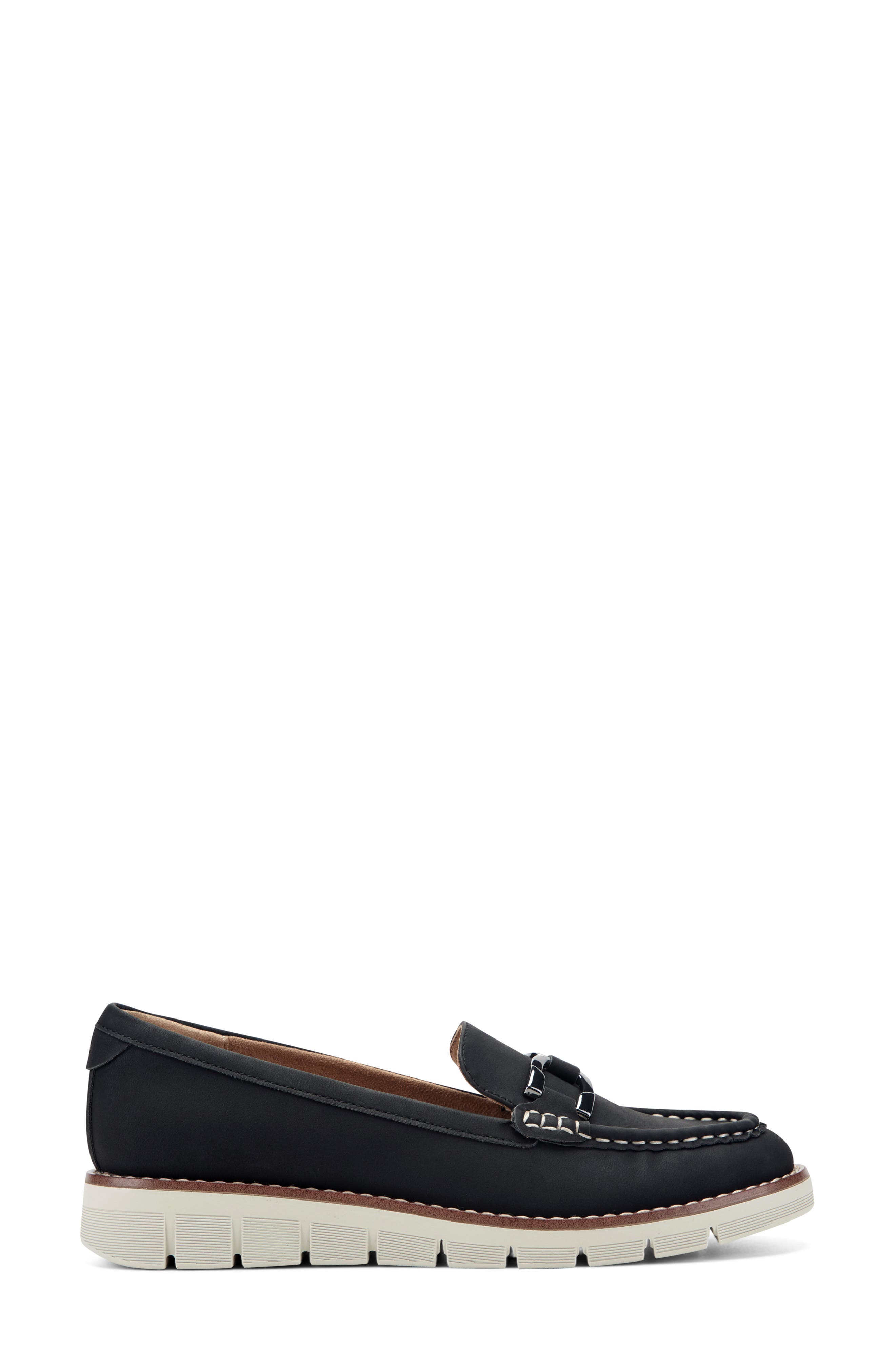 Easy Spirit Valerian Bit Loafer, Alternate, color, Black