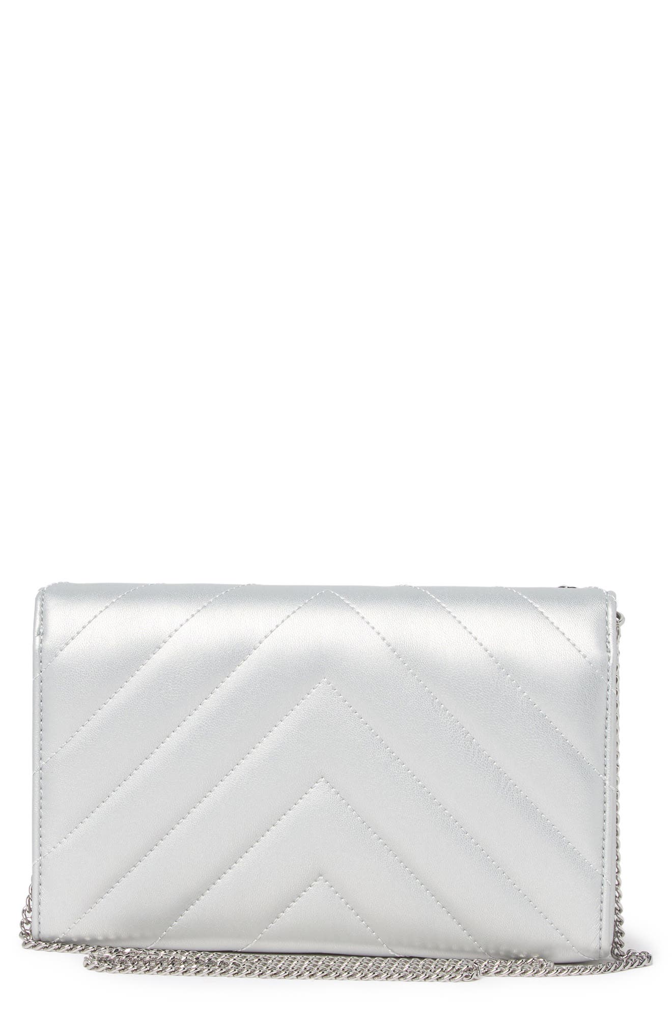 Love Moschino Borsa Quilted Heart Studded Bag, Alternate, color, 