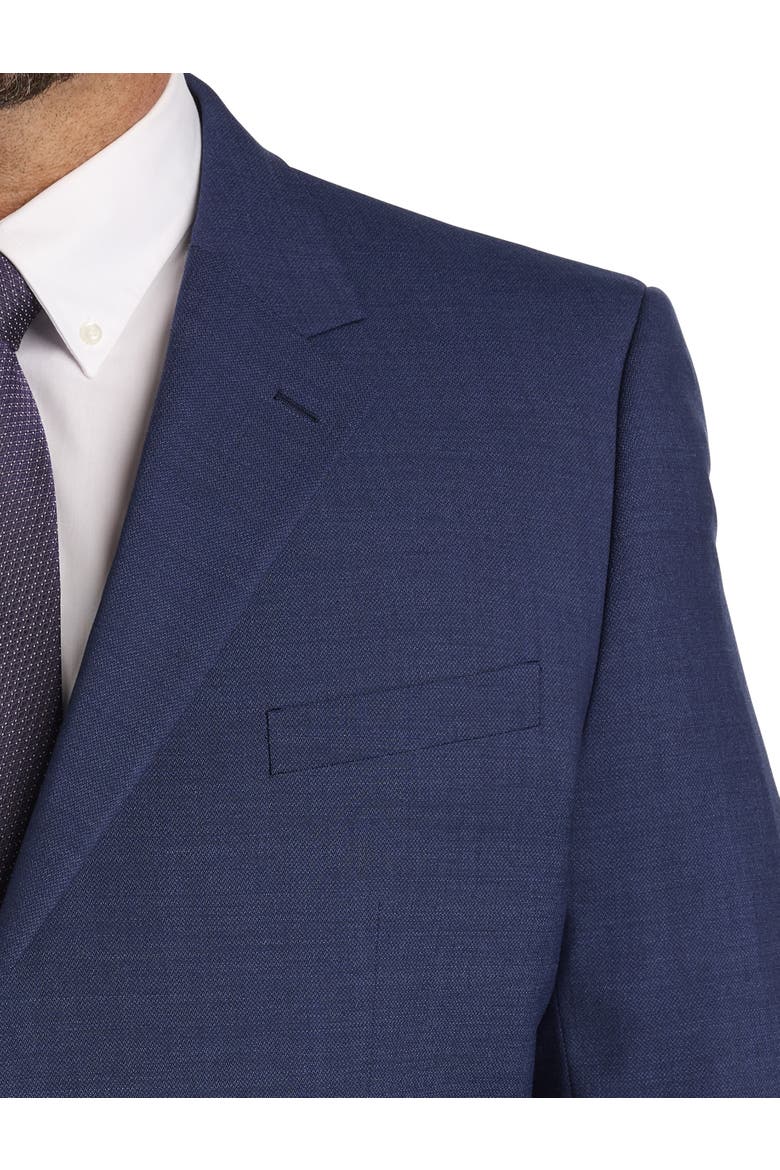 Textured Suit Jacket, Alternate, color, NAVY