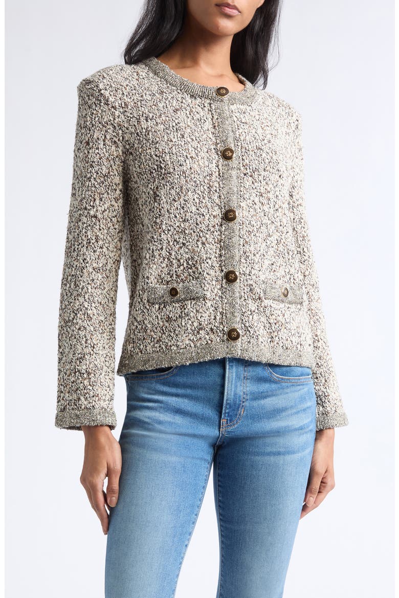Rexton Cardigan, Main, color, DOVE MULTI