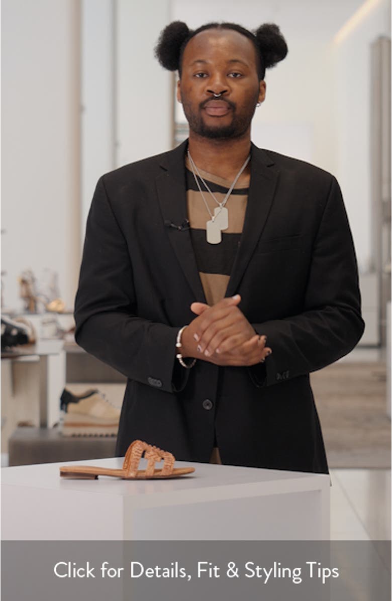 Bay Stone Slide Sandal, sales video thumbnail