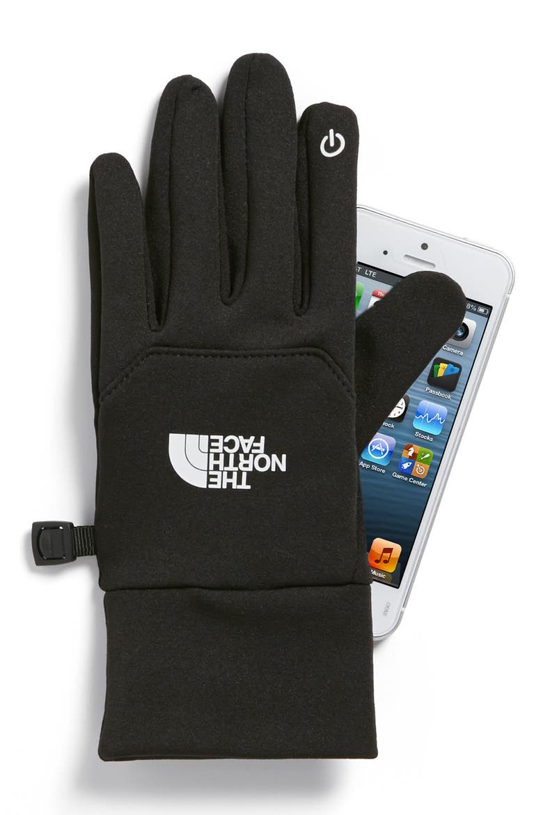 'E-Tip' Glove, Alternate, color, BLACK
