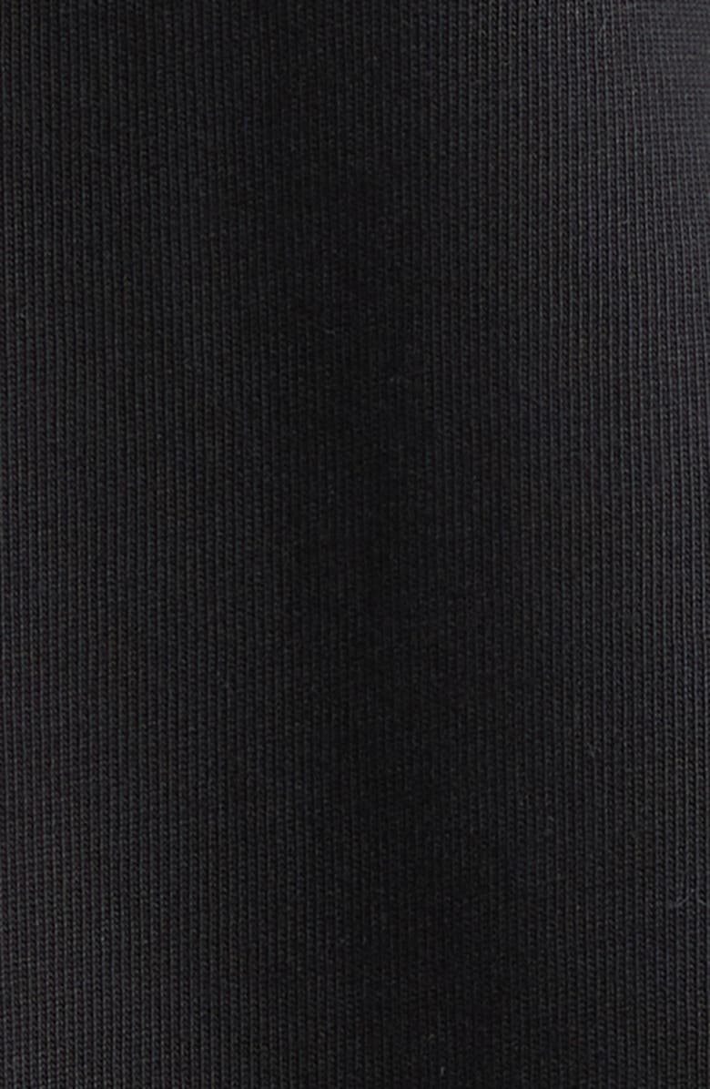 Moncler Cotton Zip Hoodie, Alternate, color, Black