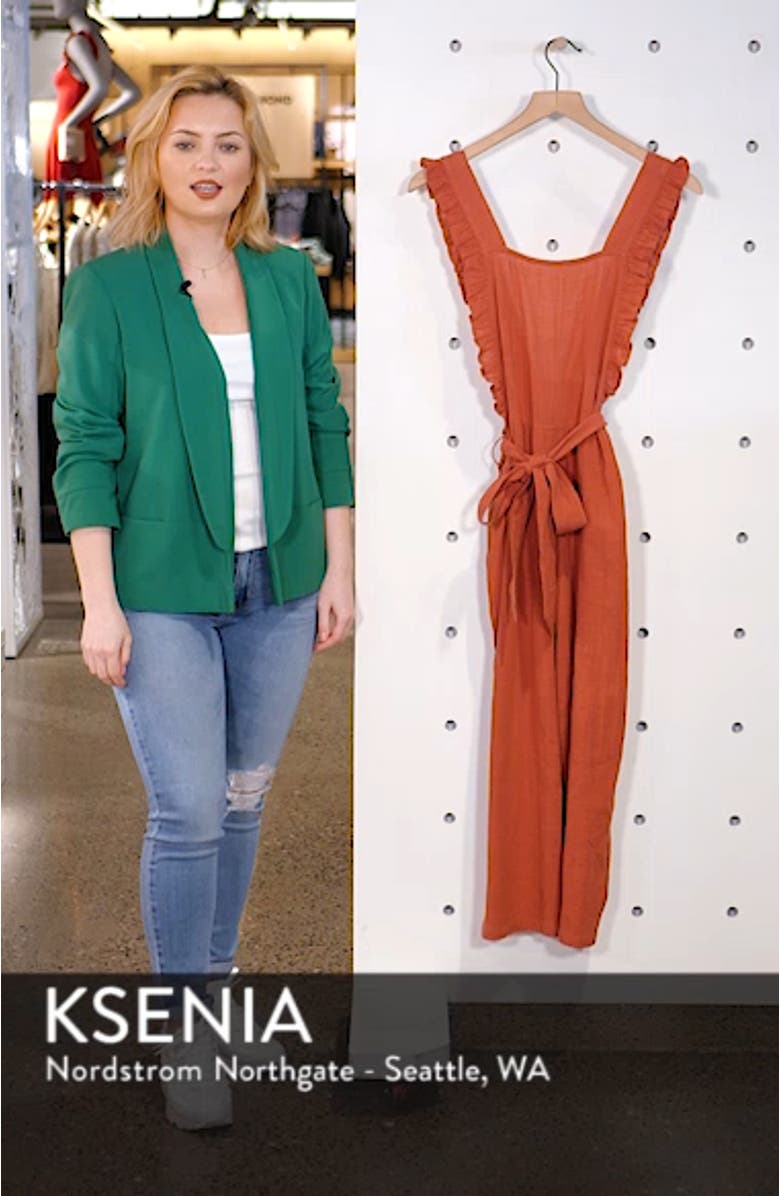 Frill Crop Jumpsuit, sales video thumbnail