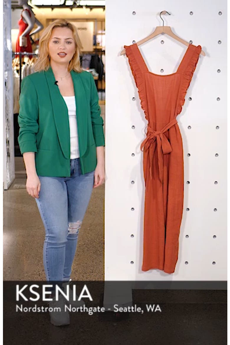 Frill Crop Jumpsuit video