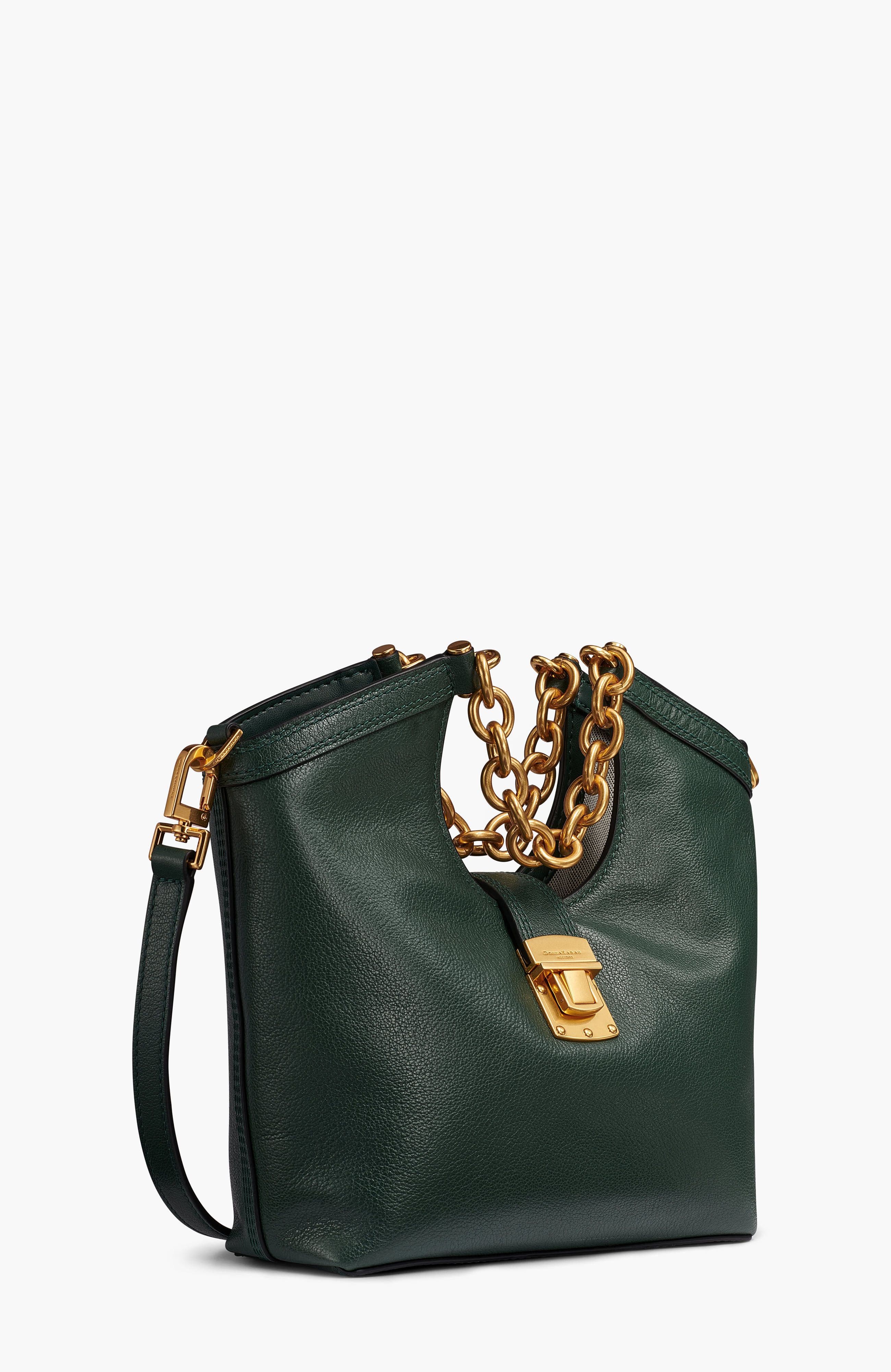 Small Leno Tote, Alternate, color, Dark Forest