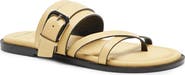 Free People Belted Cross Strap Slide Sandal