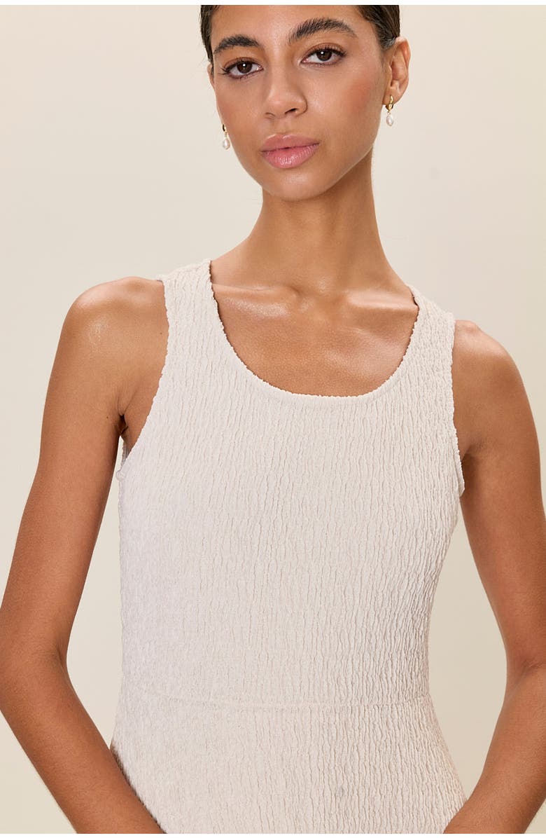 Rebecca Taylor Taryn Knit Dress, Alternate, color, Cream