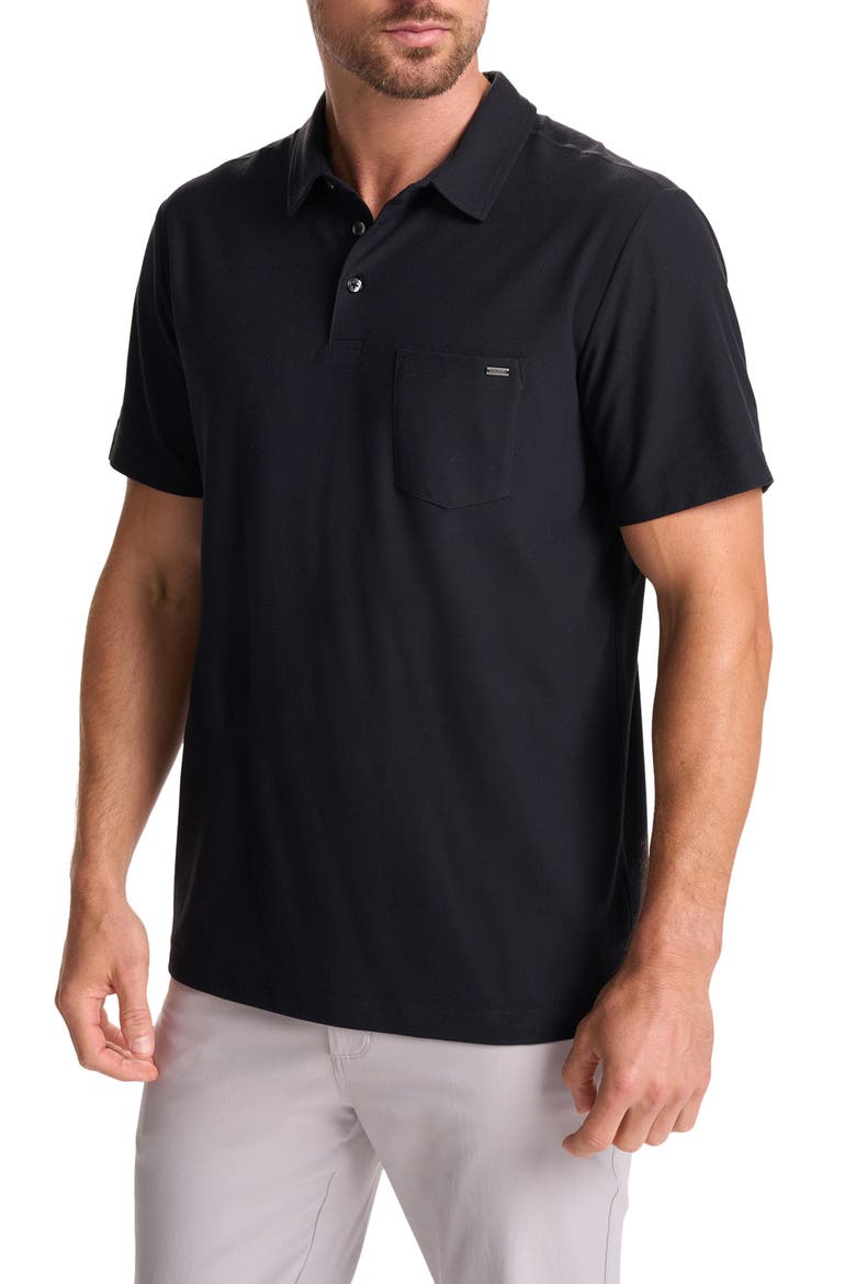 Ace Polo, Main, color, BLACK