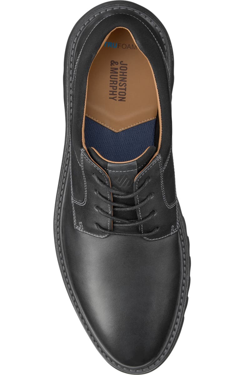 Johnston & Murphy All Good Plain Toe Derby, Alternate, color, Black