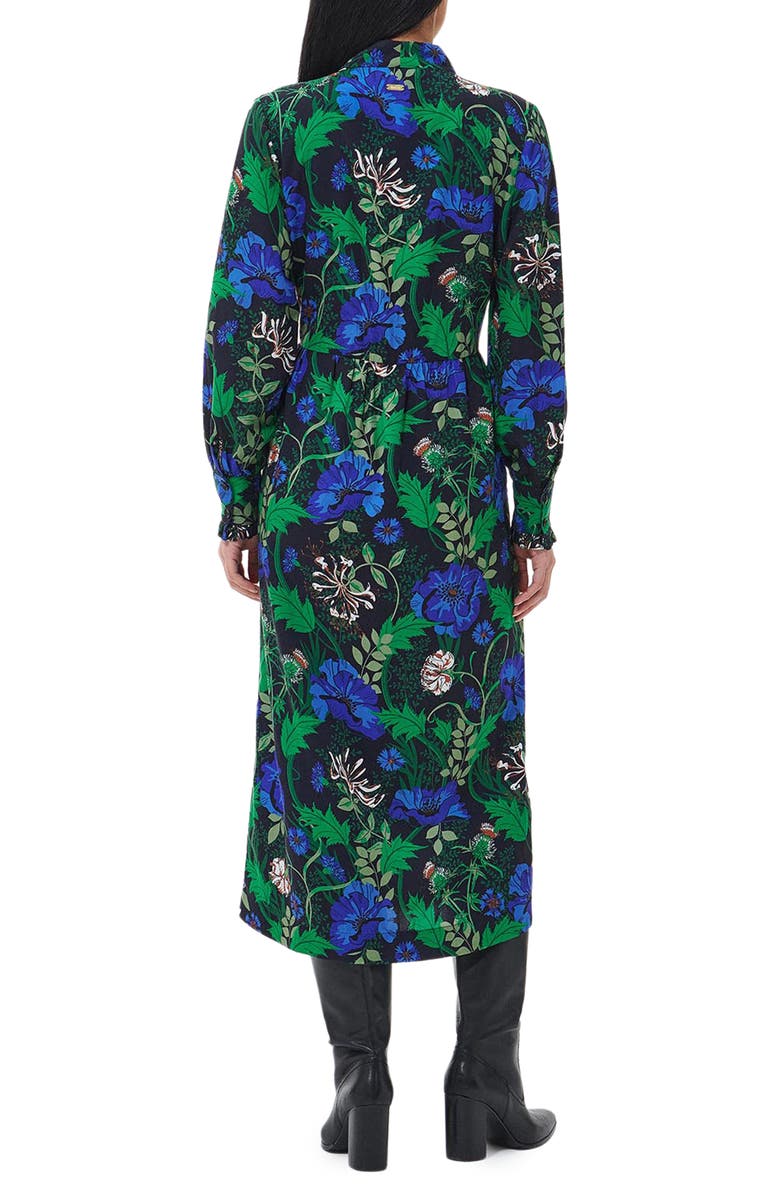 Barbour Alexandria Floral Long Sleeve Dress, Alternate, color, 