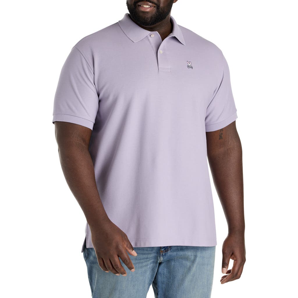PSYCHO BUNNY PSYCHO BUNNY BIG & TALL PIQUÉ POLO SHIRT