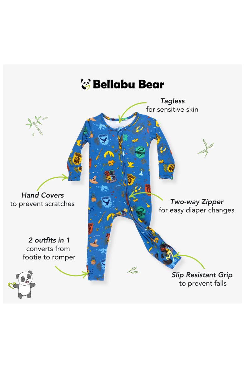 Baby House Pride Convertible Footie, Alternate, color, House Pride