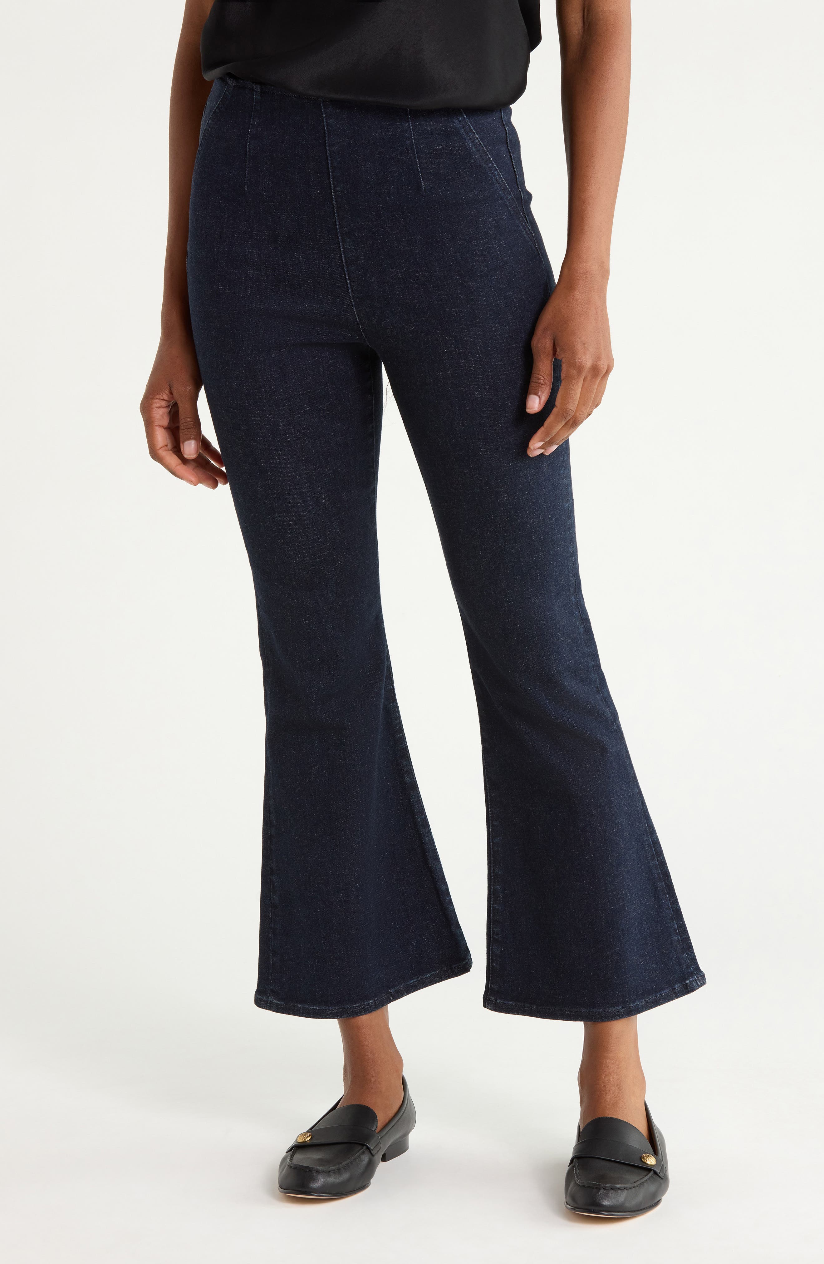 Carson High Waist Ankle Flare Jeans