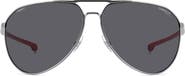 Carrera Eyewear x Ducati Carduc 67mm Oversize Aviator Sunglasses