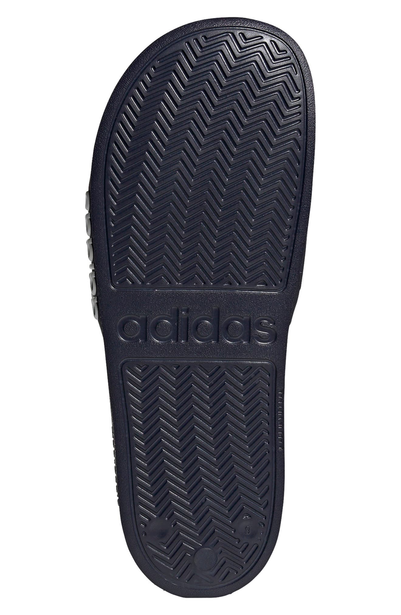 adidas Adilette Shower Slide Sandal, Alternate, color, Legend Ink/Ftwr White