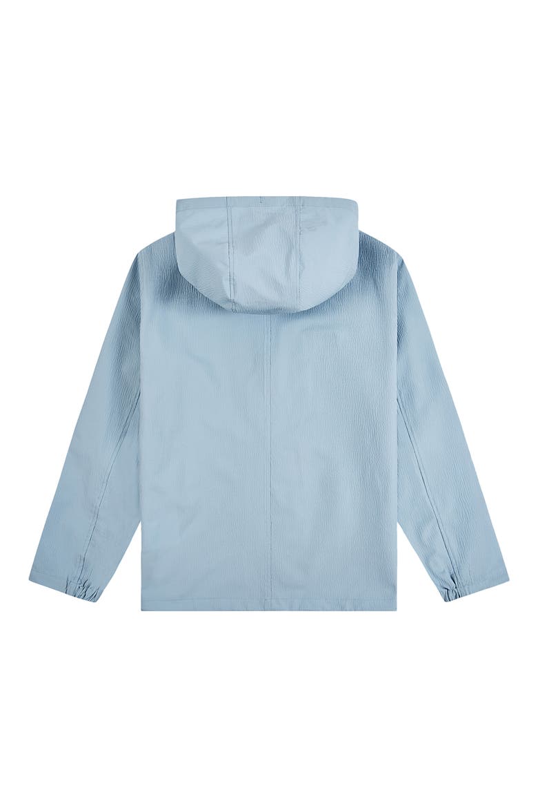 Seersucker Hooded Jacket, Alternate, color, BLUE SKY