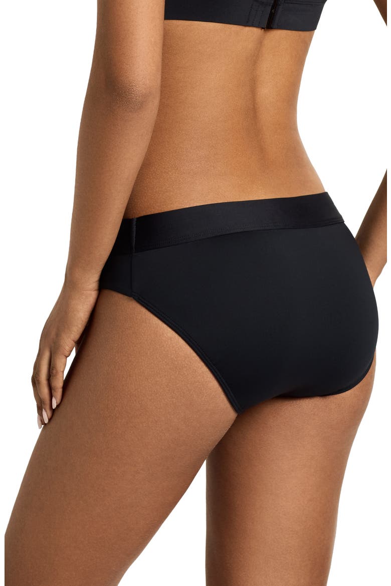 Classic Band Hipster Bikini Bottoms, Alternate, color, BLACK