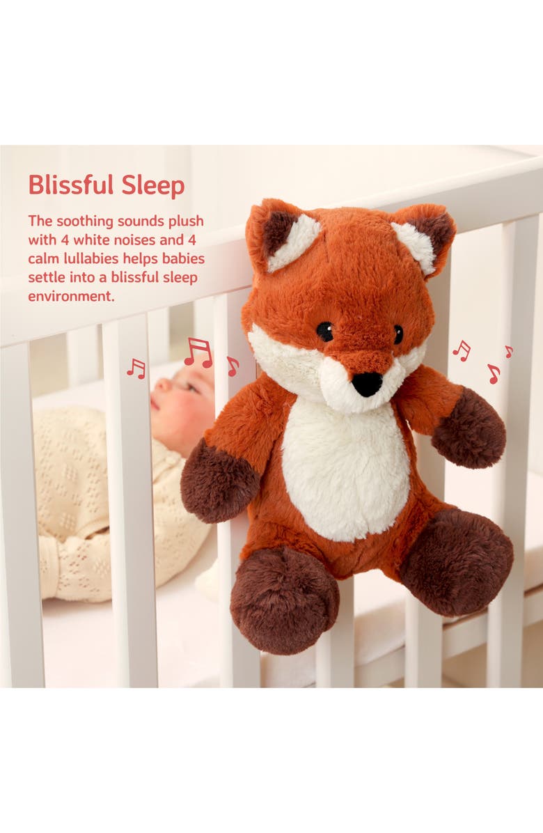 Cloud B Frankie the Fox Plush Musical & White Noise Sound Machine, Alternate, color,