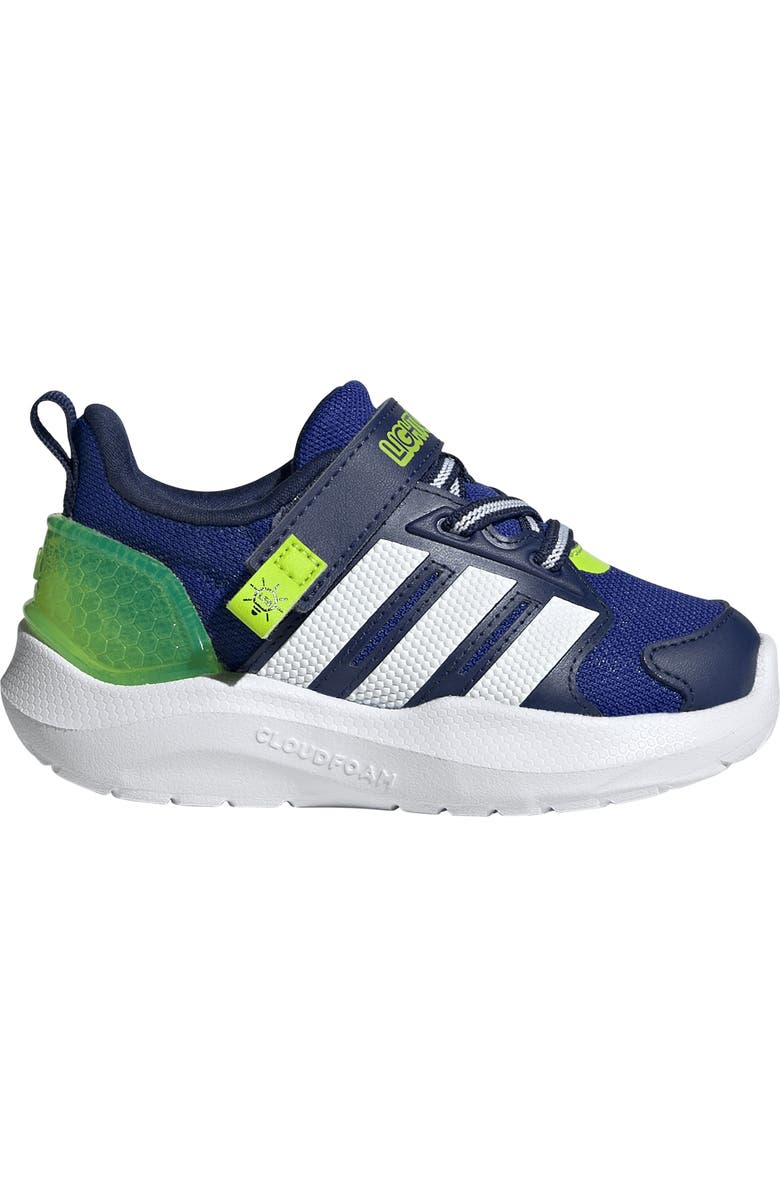 adidas Kids' Lightorama Sneaker, Alternate, color, Blue/Green/White