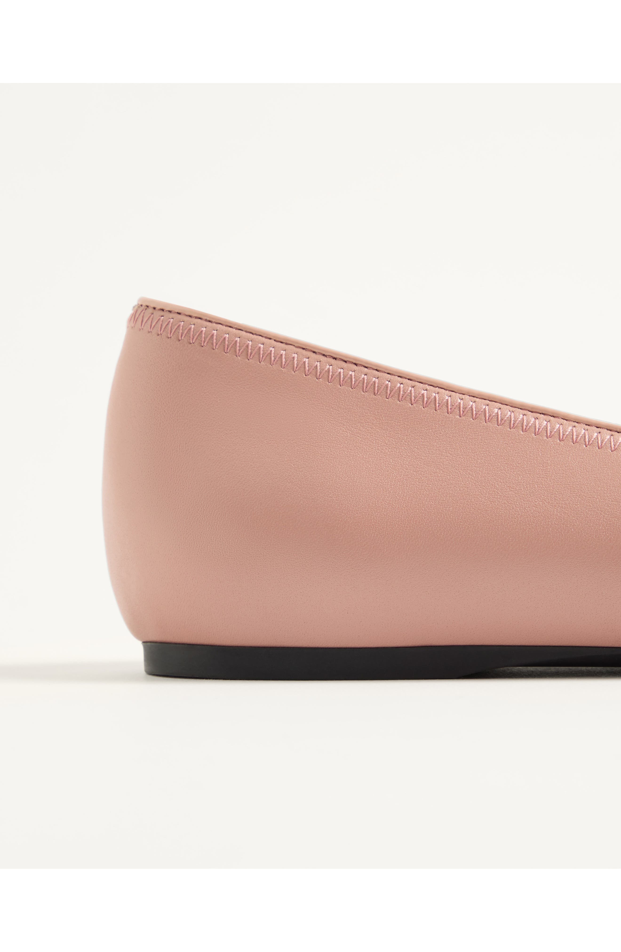 VLOGO Signature Ballerina Flat, Alternate, color, CREAM