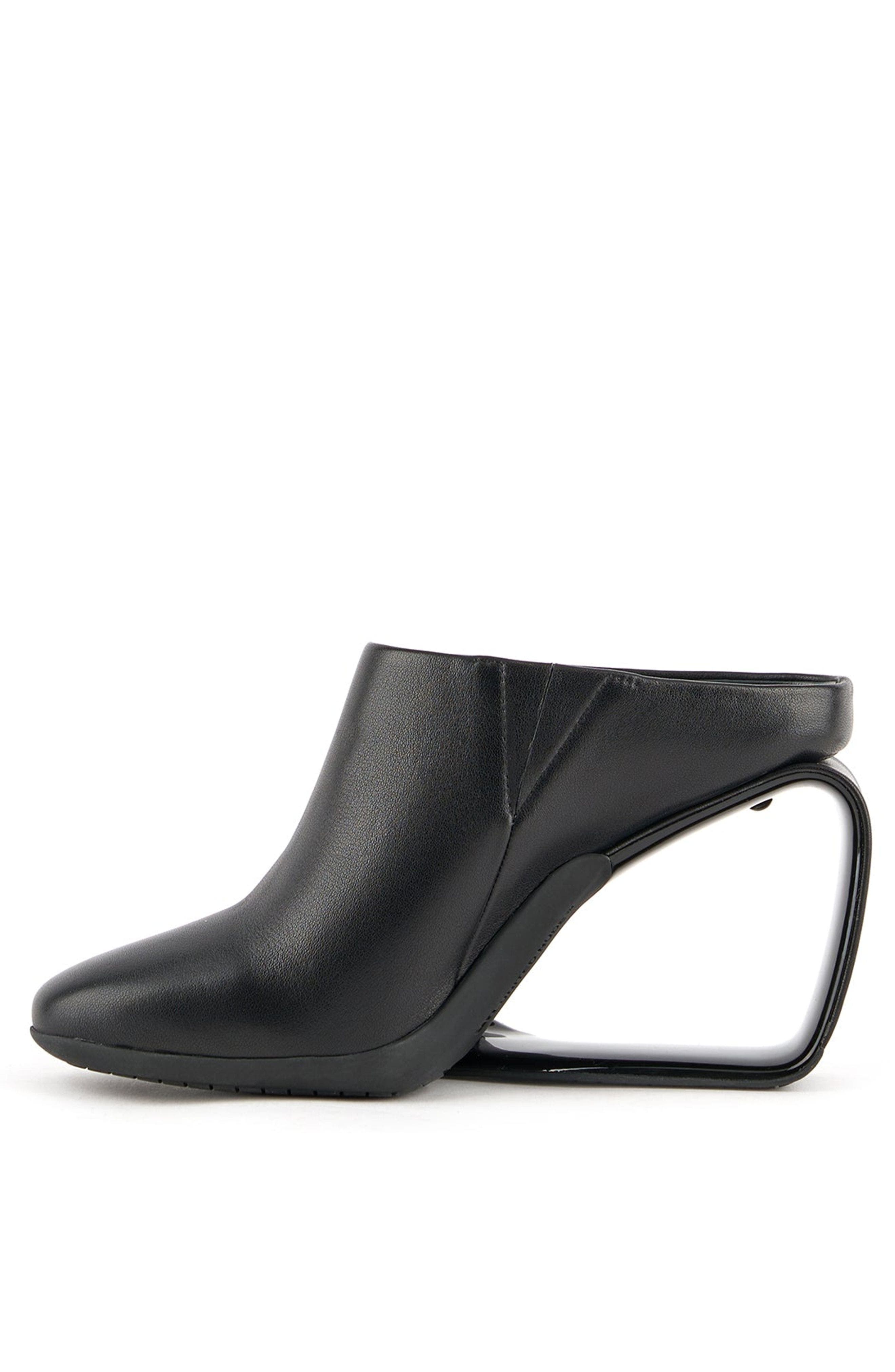 United Nude Mobius Mule Hi, Alternate, color, Black