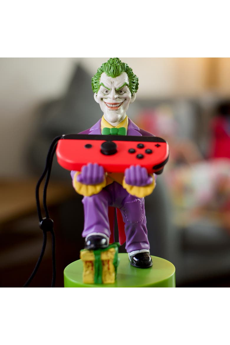 Warner Bros Joker Original Mobile Phone & Gaming Controller Holder, Alternate, color, Multicolored