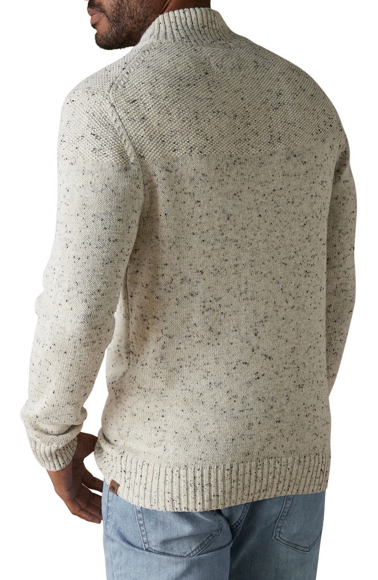 The Normal Brand SeaWool Nep Sweater, Alternate, color, Cream