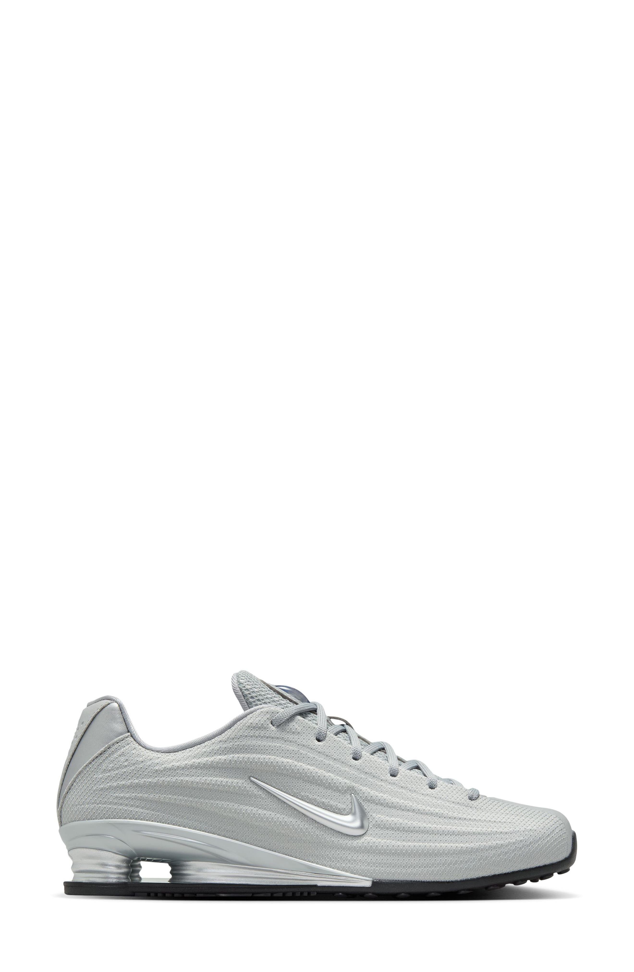 Nike Shox Z Sneaker, Alternate, color, Silver/ Silver/ Black/ Silver