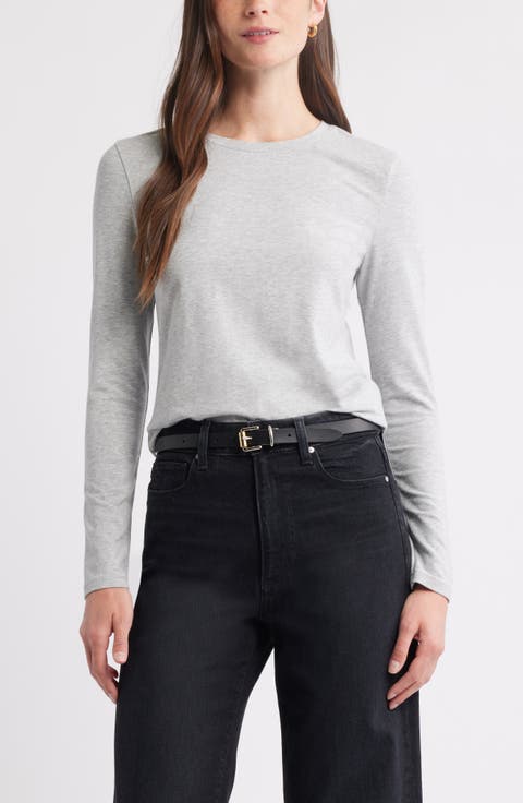 Crewneck Long Sleeve T-Shirt