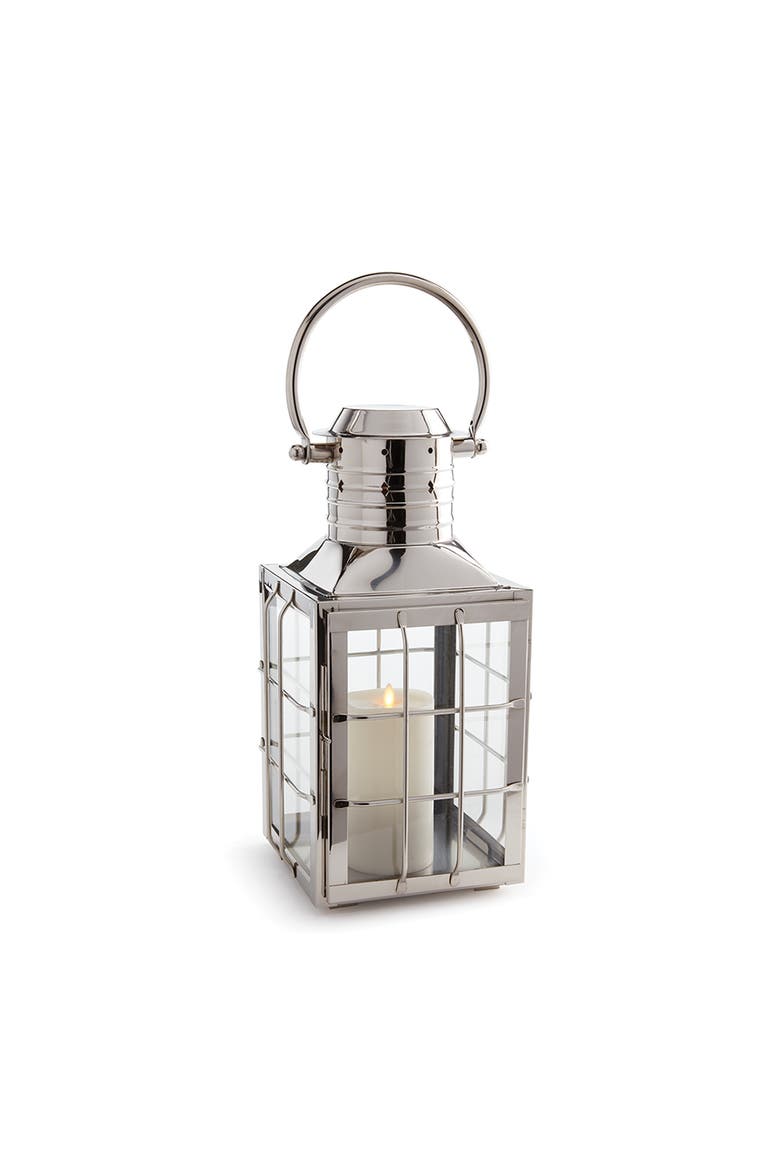 Nantucket Outdoor Lantern 17.5", Main, color, Silver