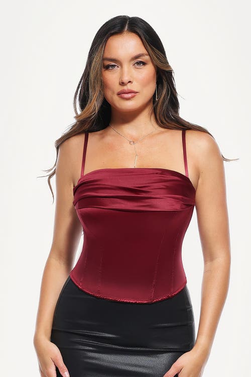 Popilush Draped Sculpting Floral-print Camisole Top In Animal Print