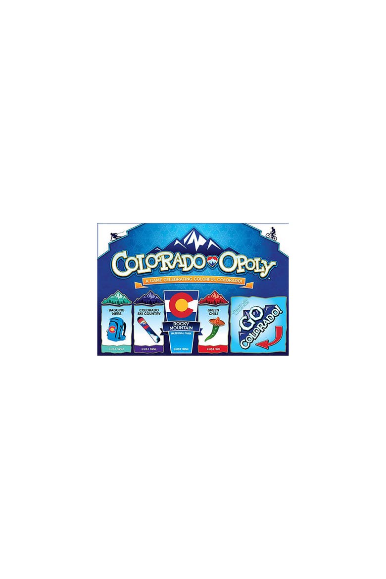 Coloradoopoly Monopoly Board Game, Alternate, color, Multicolored