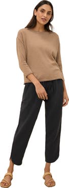 Pact Organic Cotton Coastal Double Gauze Tapered Pull-On Pant