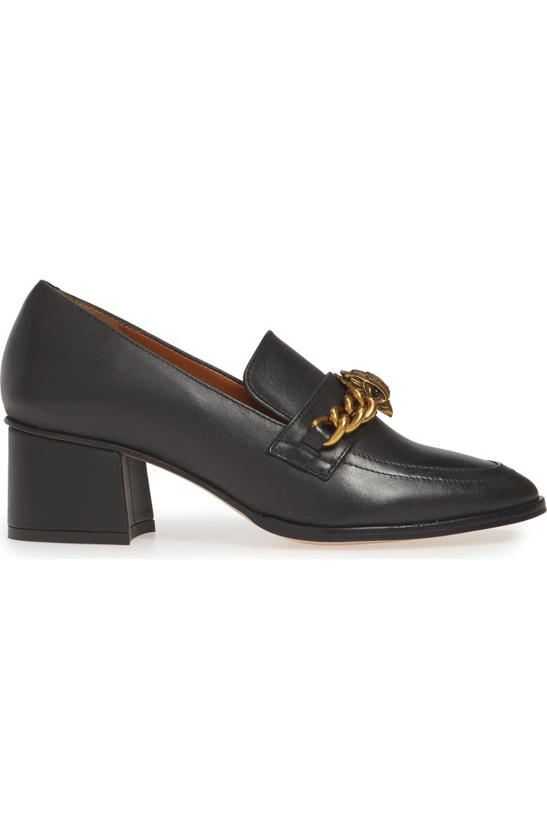 Kurt Geiger London Block Heel Loafer Pump, Alternate, color,