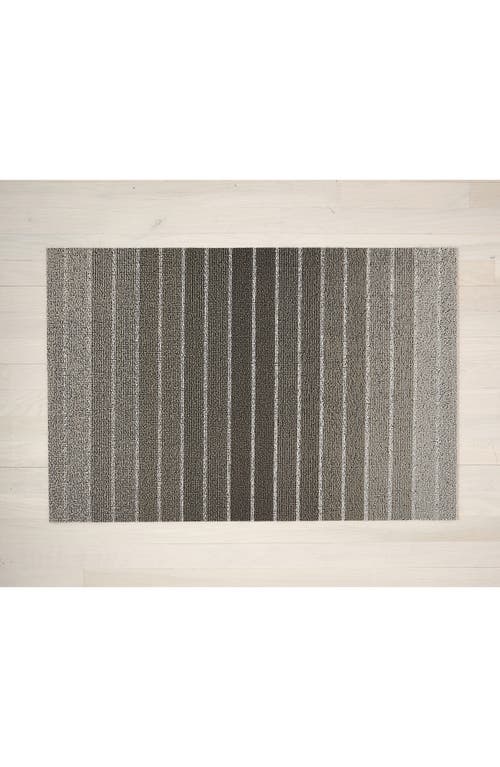 Chilewich Block Stripe Indoor/Outdoor Doormat in Taupe  product