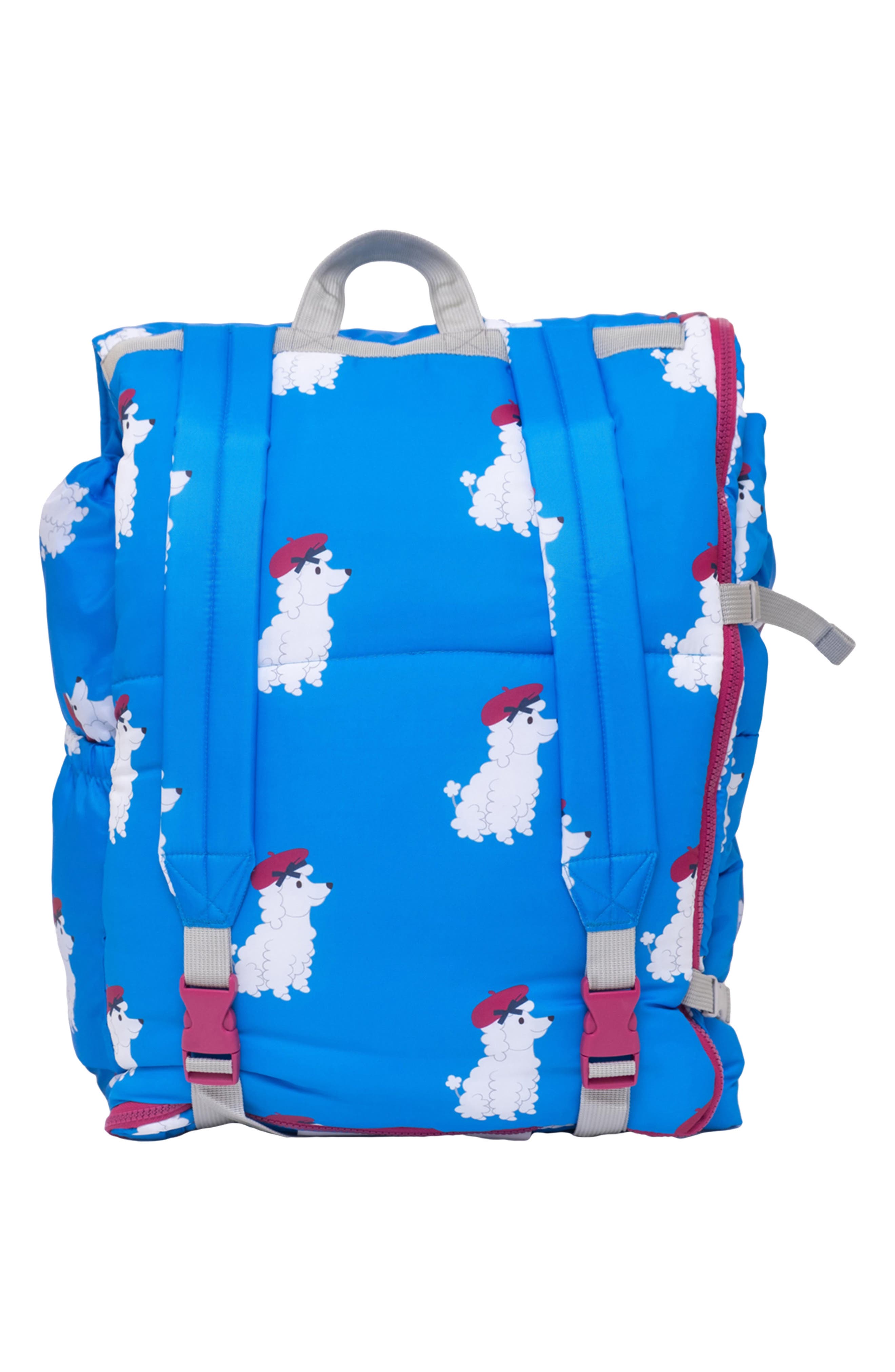 Kids' Sleep-N-Pack Sleeping Bag Backpack, Alternate, color, BLUE DOG