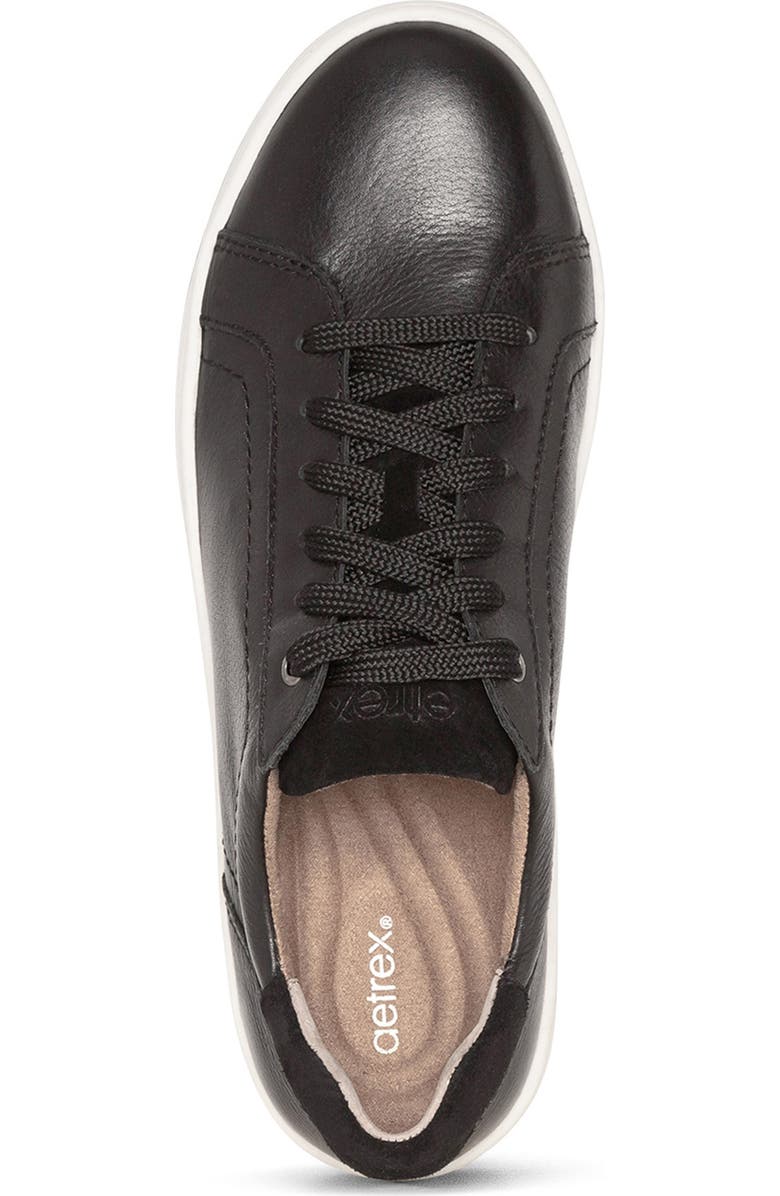 Aetrex Blake Leather Low Top Sneaker, Alternate, color,