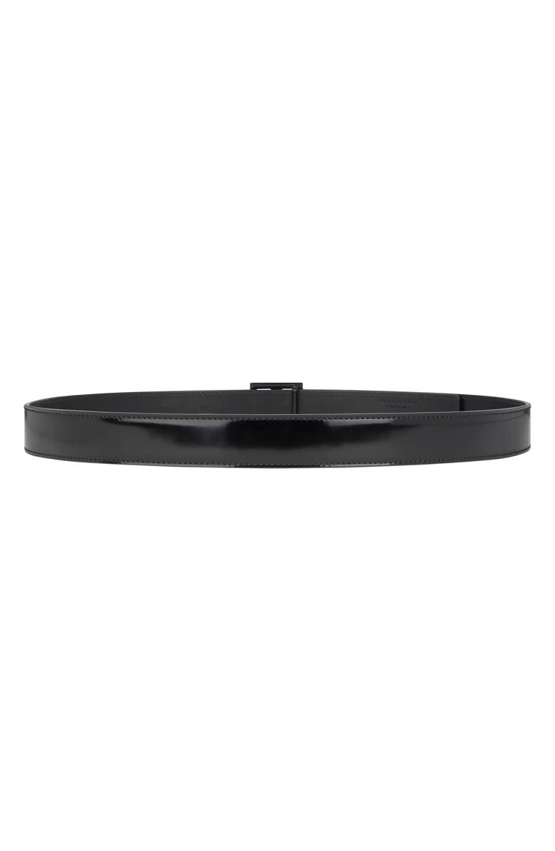 Givenchy 4G Buckle Reversible Leather Belt, Alternate, color, 