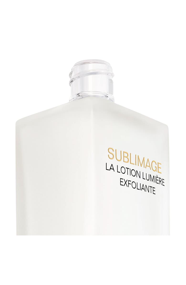 CHANEL SUBLIMAGE LA LOTION LUMIÈRE EXFOLIANTE Ultimate Light-Renewing Exfoliating Lotion, Alternate, color, 